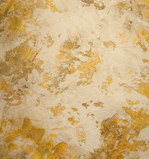 Rustic wall paint texture with handcrafted aged effect, ideal for vintage interiors in Dubai and the UAE
