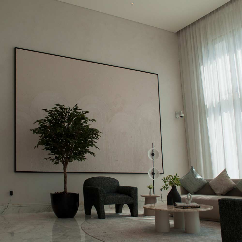 Complete design and build project featuring custom joinery and decorative paint finishes in a luxury interior