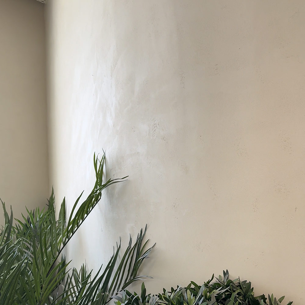 Decorative ceiling texture paint at Ora Experience Center Dubai
